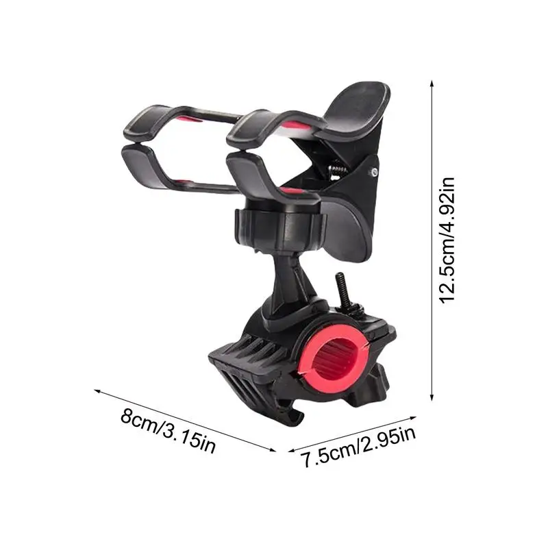 Крепление для телефона на велосипеде, крепление для мобильного телефона для велосипеда, вращение на 360 градусов, аксессуары для смартфонов для навигации, электрический скутер на открытом воздухе