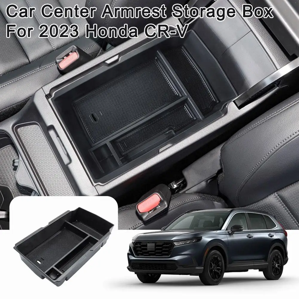 

For Honda CRV 6Th 2023 Car Central Armrest Storage Box Center Console Organizer Holder Containers Car Accessories