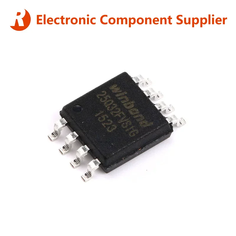 30Pcs/1pc W25Q32JVSSIQ W25Q32JSIQ W25Q32 SOIC-8 Brand New Original NOR FLASH 32Mbit 104mhz SMD Chip IC in Stock Fast Deliver