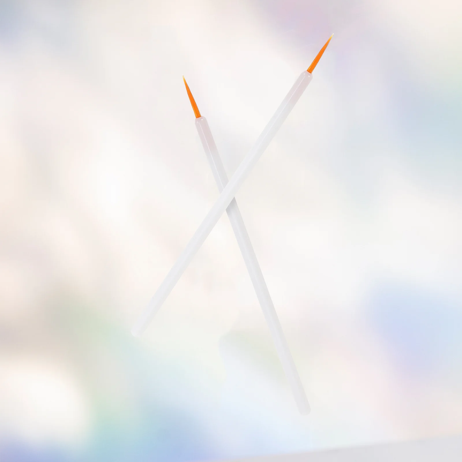 100 pçs pincel de delineador aplicador de fibra de náilon para forro líquido delineador labial ferramenta de maquiagem dos olhos conjunto de escova descartável ferramentas faciais