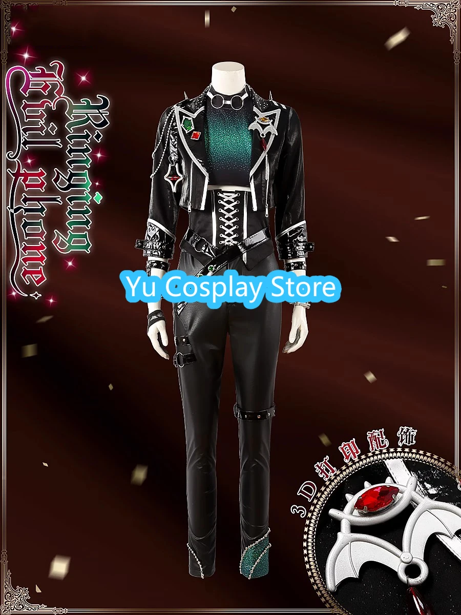 Game Ensemble Stars Ringing evil Hidaka Hokuto Aoi Hinata Shino Hajime Cosplay Costume Halloween Carnival Uniforms Custom Made