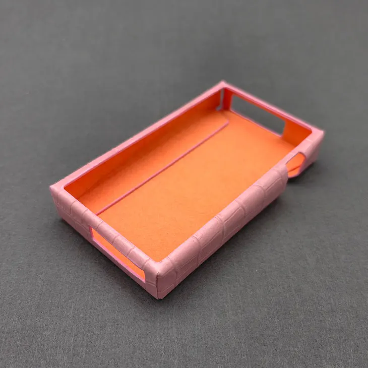 A6 casing kulit buatan kustom untuk IRIVER Astell & Kern SP3000