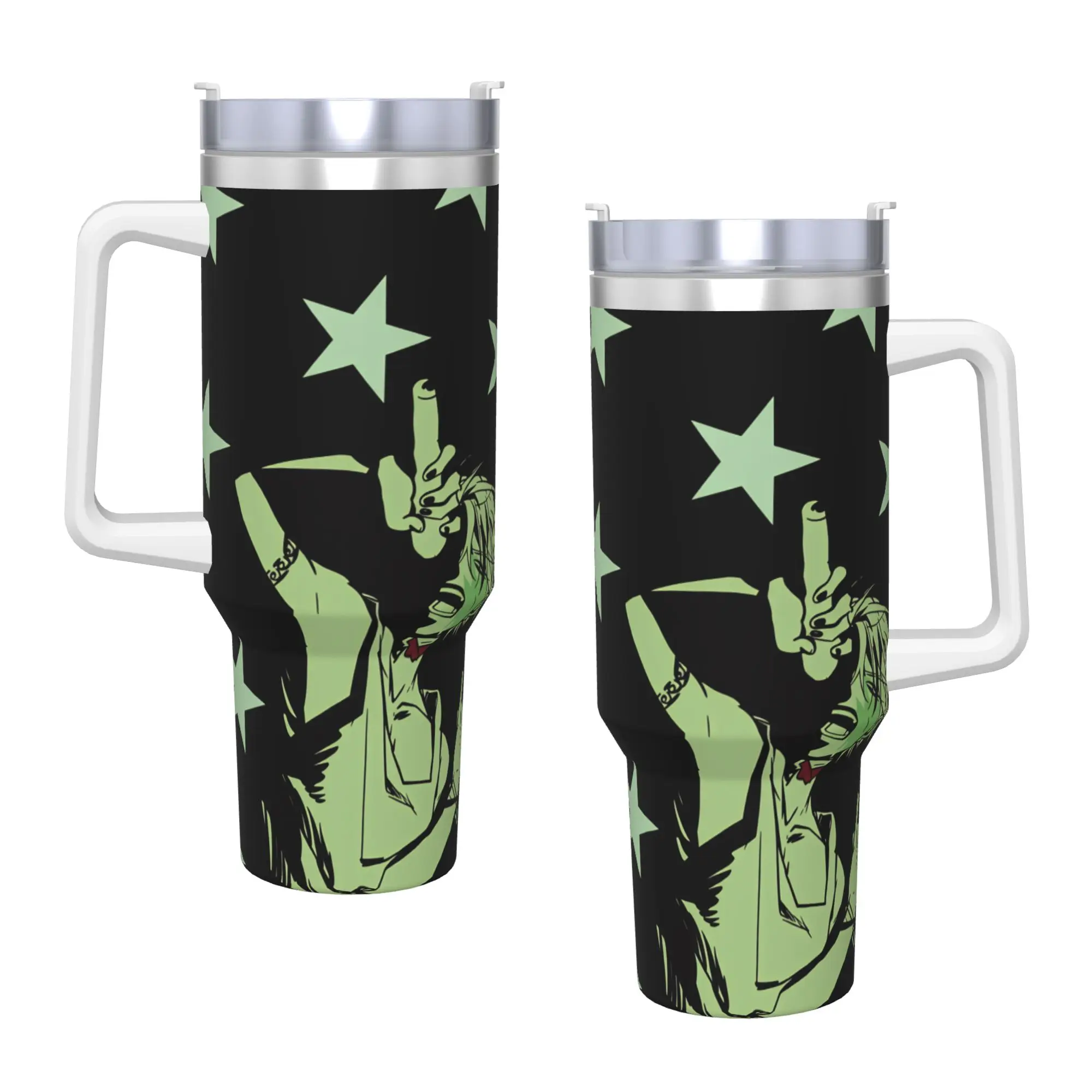Till ALNST Zombie Stage Tumbler  Hot Drinks Water Bottle Keep Heat Stainless Steel Thermal Cups Custom Beach Car Mugs