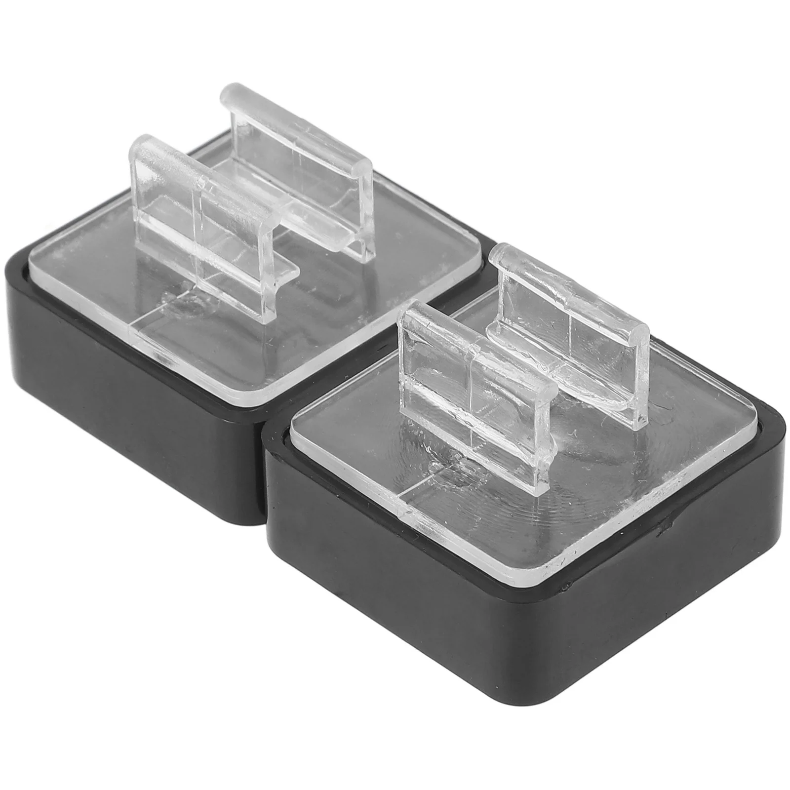 

2Pcs Magnetic Display Stand Clear Plastic Sign Holder Tabletop Vertical Clips for Menus Posters Desktop Sign Holders