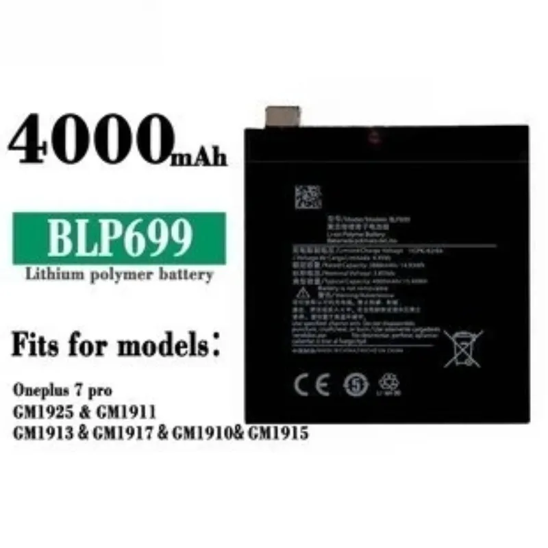 Battery For Oneplus Nord N100 9R 8T 7T Pro 6T 5T 8 7 Plus 6 5 Lithium Polymer Battery For One Plus A6010 A6000 A5010 A5001 - Image 4