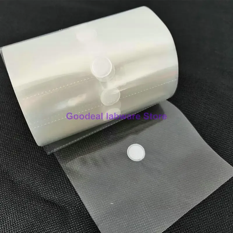 500sheets/roll Lab PP tissue Culture bottle Sealing Film Conical flask aseptic culture vessel breathable sealing filter Membrane