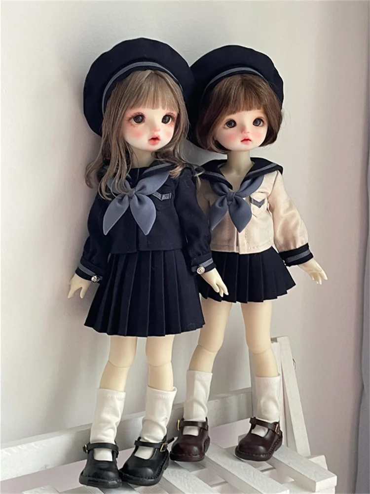 

1/4 MSD Одежда для куклы, BJD кукла, верхняя юбка для 1/6 YOSD, матрос, милая Верхняя Одежда для куклы, аксессуары, игрушка (без куклы)