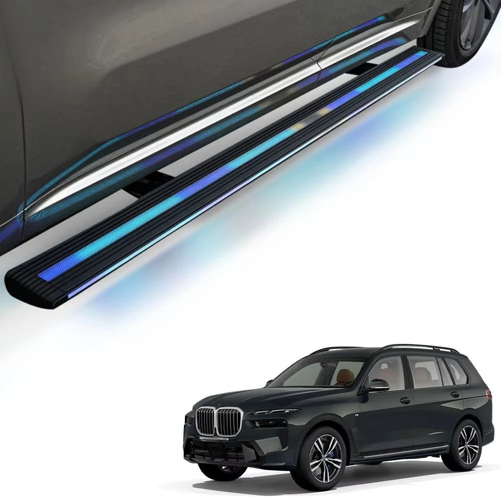 

X7 Power Running Boards for X6 E71 X5 E70 F15 F20 Electric Side Step Fit X3 F25 X4 XM Aluminium Alloy Car Automatic Pedal