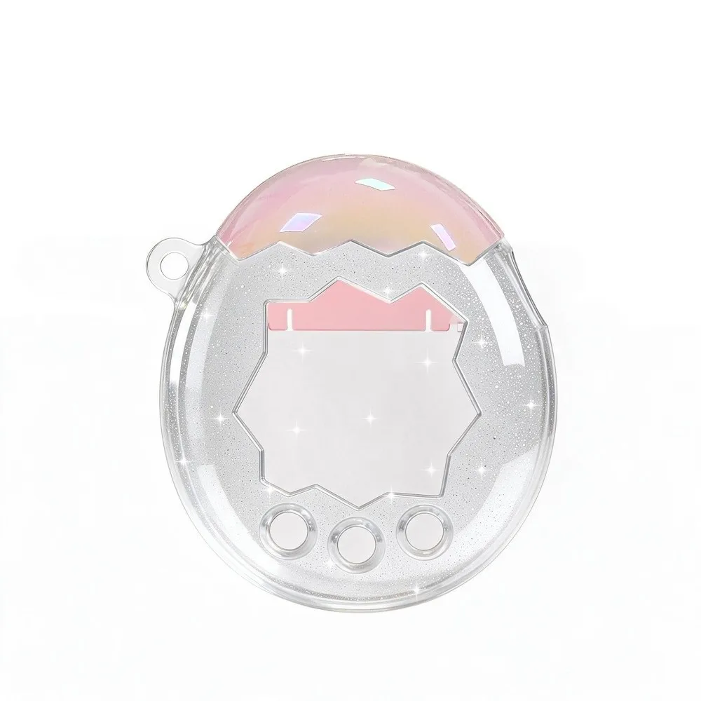 Electroplated Top Protective Cover Hard PC Two-Tone Decorative Cover Scratch & Wear Resistant for Tamagotchi Paradise
