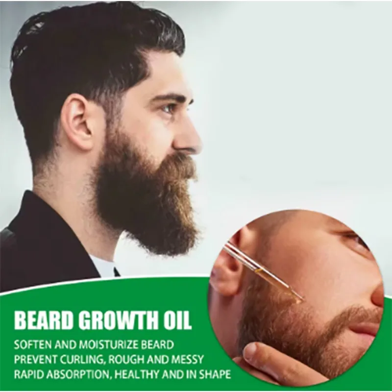 Men's hair oil, moisturizing oil extract, hair conditioner, beard softener