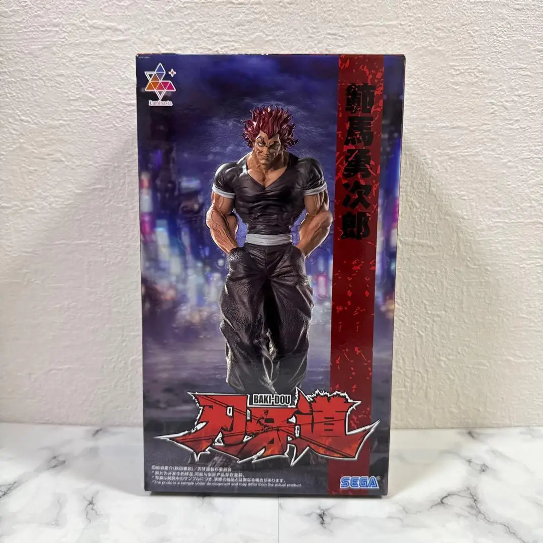 Figura de acción de PVC auténtica de SEGA Luminasta Baki Dou Yujiro Hanma, 