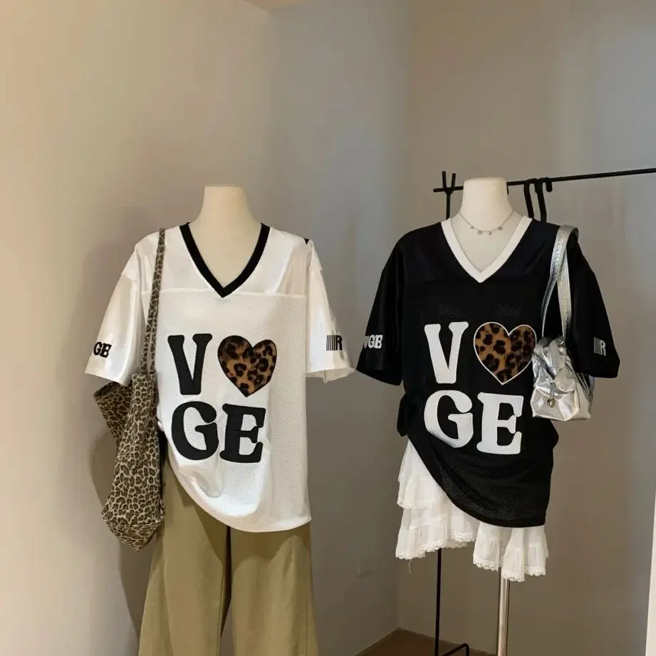 

2025 Lyocell Tencel Lazy Loose Korean Striped Off Shoulder Bat Sleeve T-shirt Versatile Top