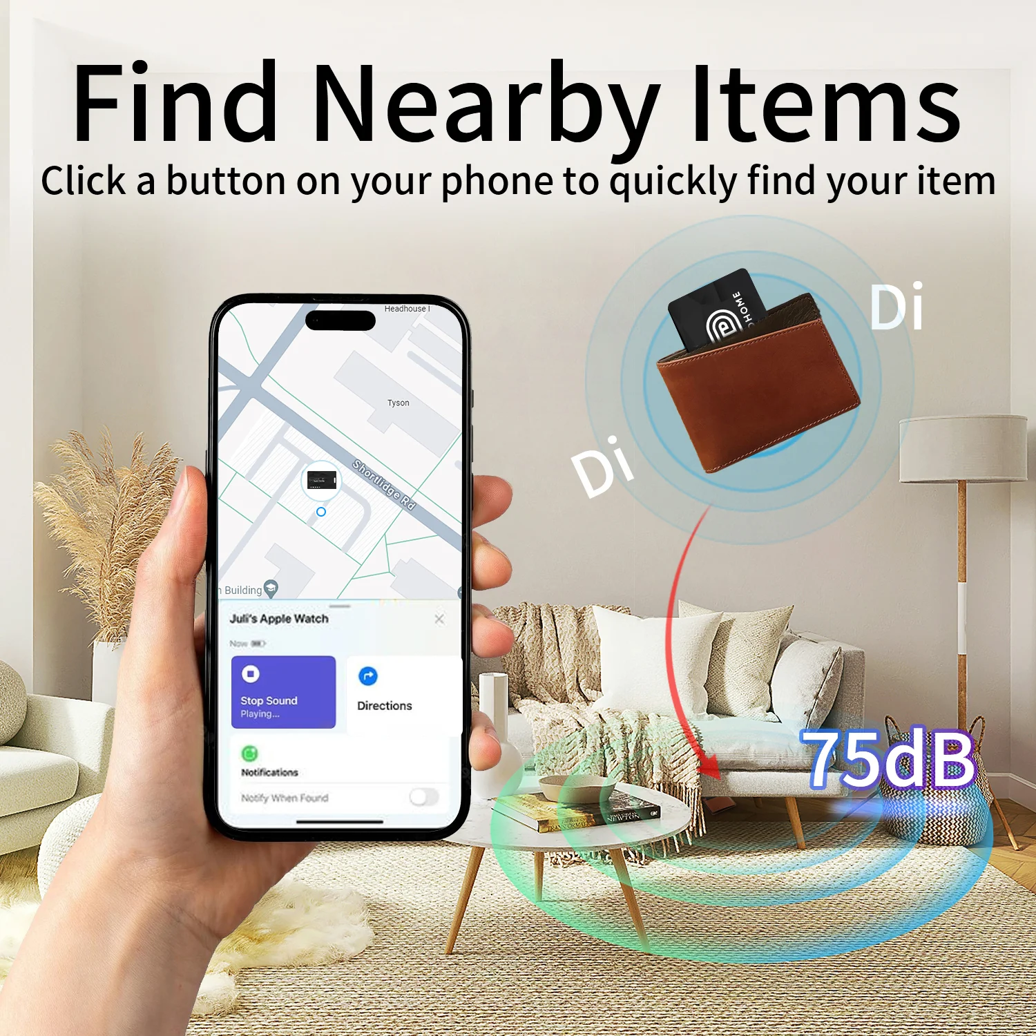 GPS Tag Wallet Location Tracker Card Airtag Wireless Charging GPS Smart Tag Work with Apple Find My APP Air Tag for Bags for IOS