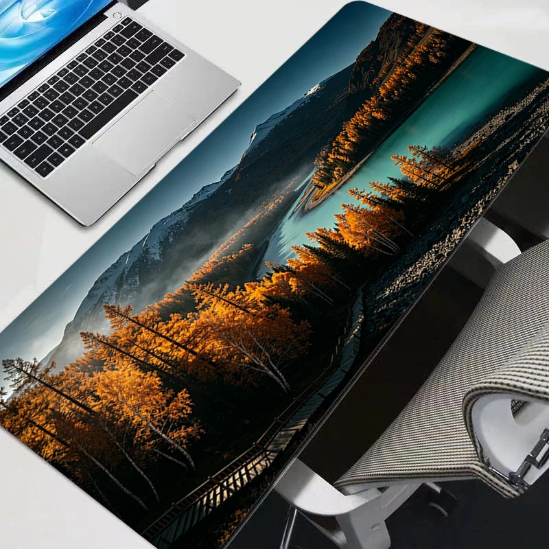 Mouse Pad Galaxy Milky Way Professional eSports Game Players Speed Lock Edge Rubber Game Desk Mousepad XXL Keyboard Mat