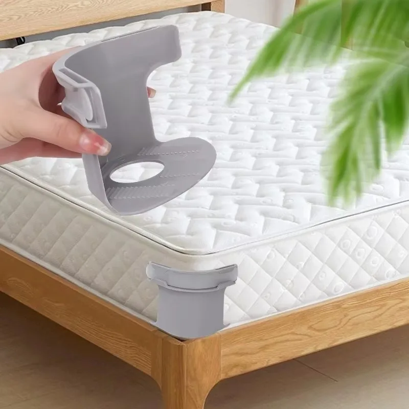 Drap de lit d'angle robuste, support Invisible pour matelas, couette, support fixe, attaches antidérapantes pour housse de canapé, pinces à drap