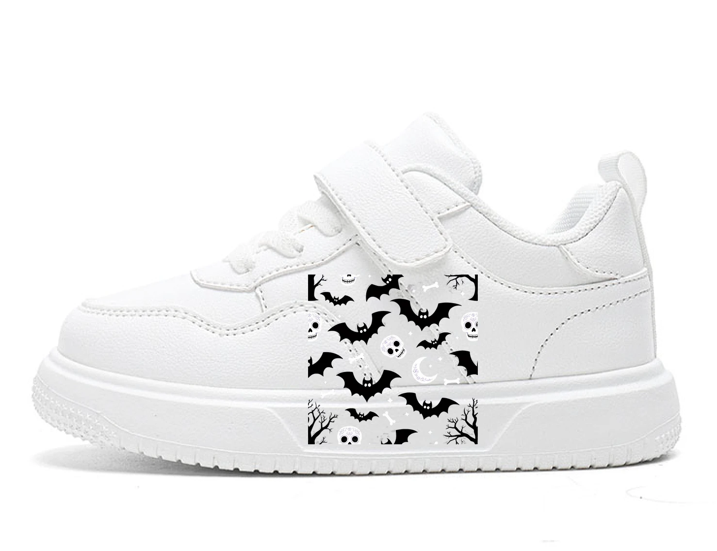 

White Kids Shoes For Boys And Girls Fashion Children Comfortable Breathable Sneakers Non-slip School Casual Walking Footwear