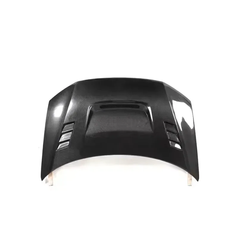 

Car Carbon Fiber Engine Cover 9th Generation 2012 2013 2014 2015 Front Bonnet Engine Hood Auto Body Kit