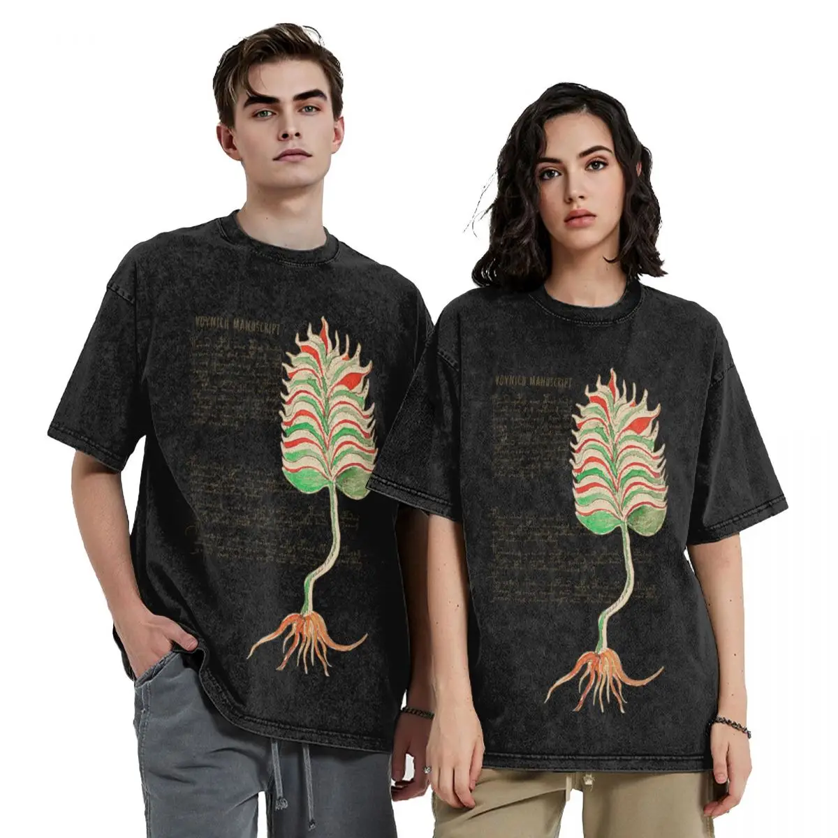 

Voynich Manuscript T-Shirt Short sleeve tee graphic shirts for a boy T-shirt men