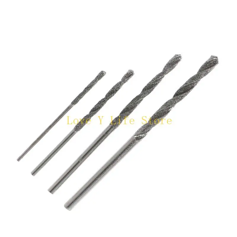 L74C 20pcs 1 mm 1,5 mm 2 mm 2 mm mm Diamond Twist Bits impostati per MET in vetro Met