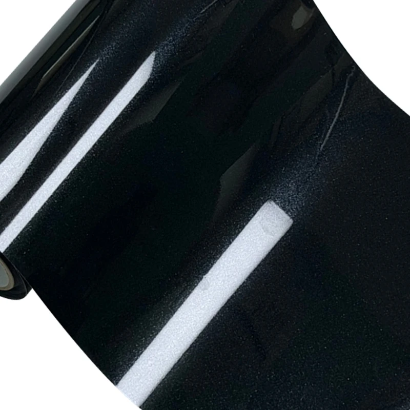 Hochglanz-Diamantperlen Glänzende Schwarze Vinylfolie Selbstklebende Folie für Fahrzeugfolierung Motorräder Motorrad-Vinylfolien – Detail 9