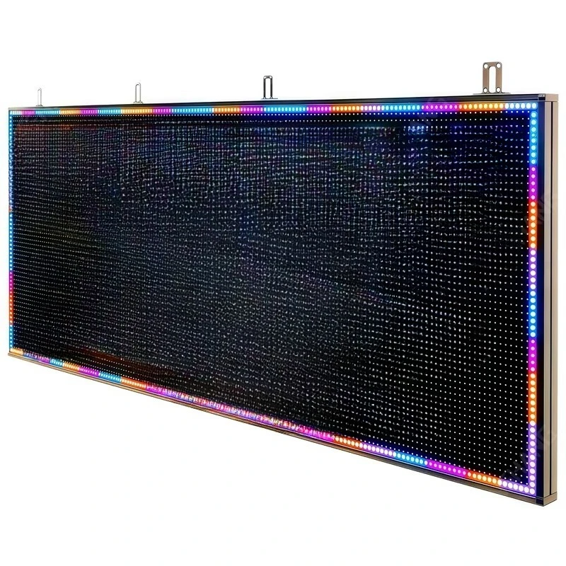 Programmable LED Display Outdoor Digital Signage Commercial Rolling Electronic Message Board Control Display Panel