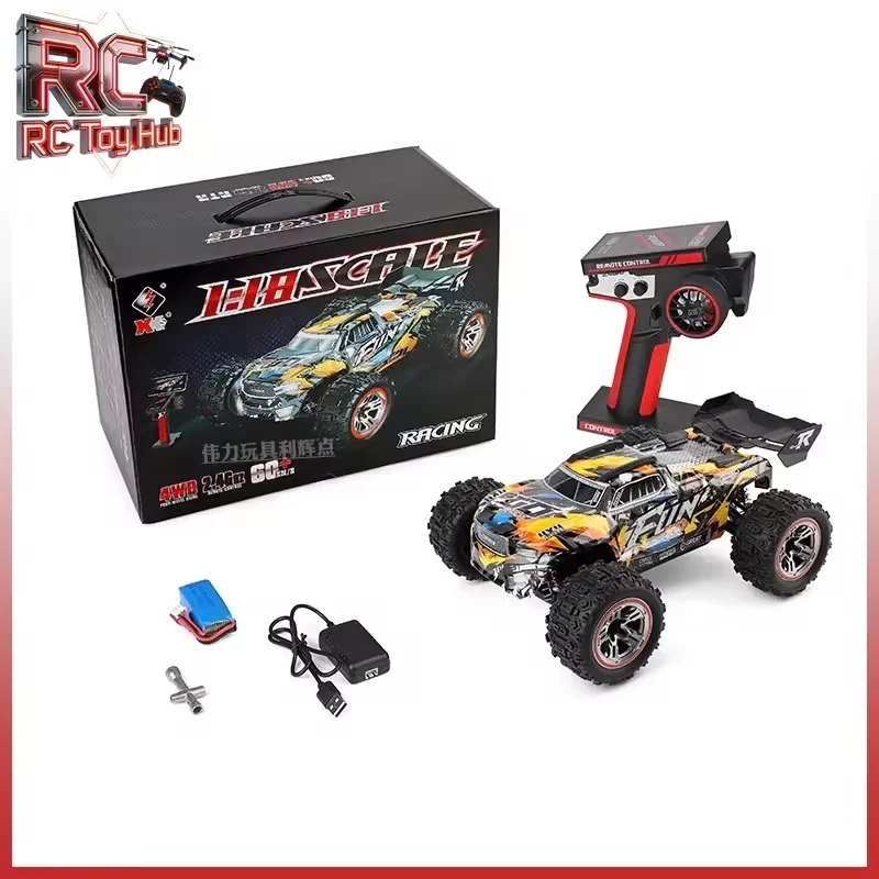 Brushless 4wd Rc Car Full Proportional Control High Speed Off-Road Racing Truck All-Terrain Basher Rechargeable Electric Vehicle