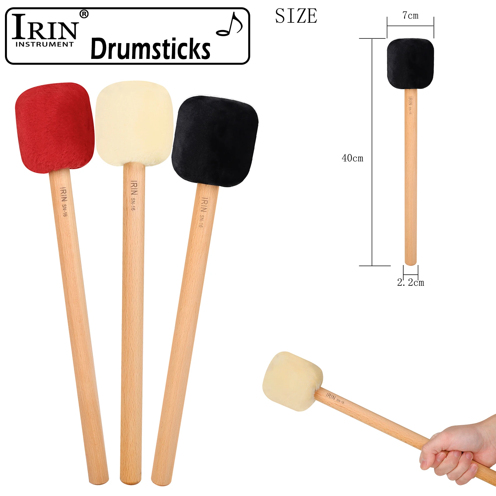 Irin Drumsticks Bas…
