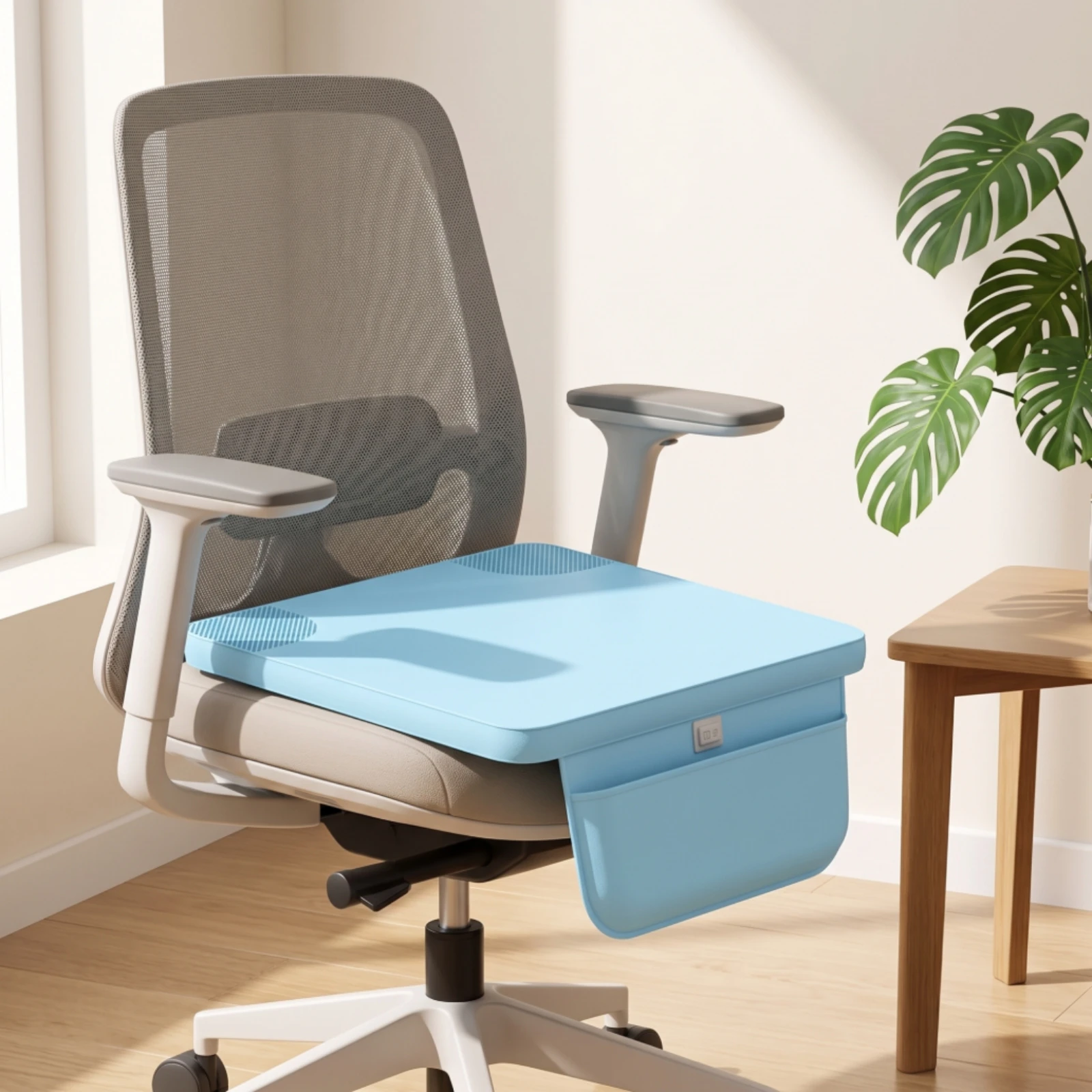 Cooling Seat Cushion Slim Cooling Chair Pad Car Seat Cushion Comfortable Long-Lasting for Office Workers, Travel