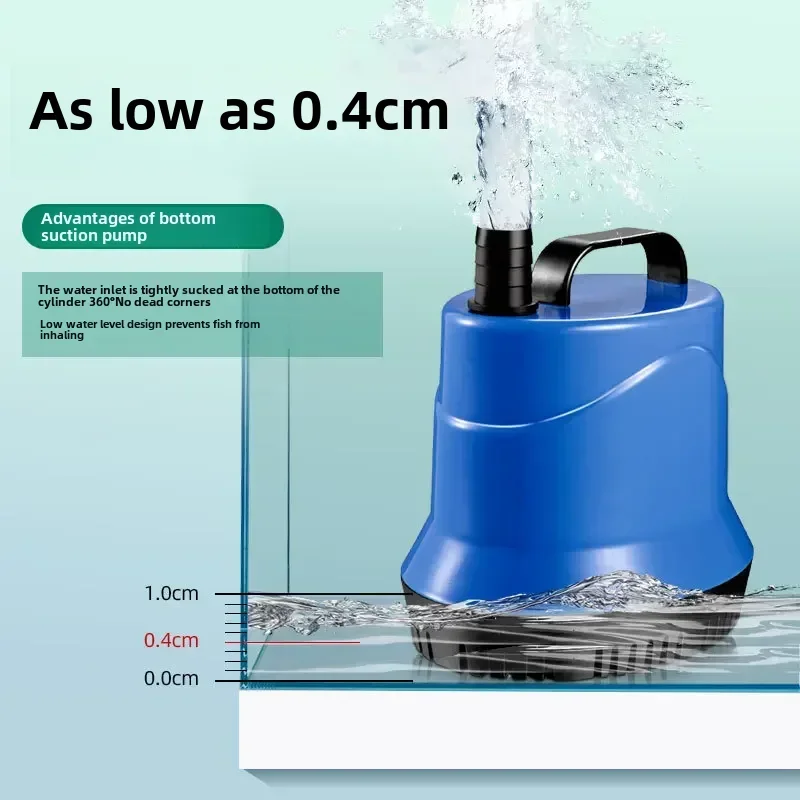 خزان الأسماك مضخة غاطسة صغيرة عمود سيراميك صغير شفط المياه تصفية صامتة أسفل مضخة شفط حوض السمك الغوص مضخات المياه #3
