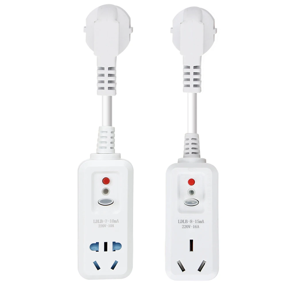 

Бытовая защитная розетка от утечки, 10 А/16 А, 220 В, Автоматическое отключение питания, безопасная розетка, домашний автоматический выключатель, выключатель питания