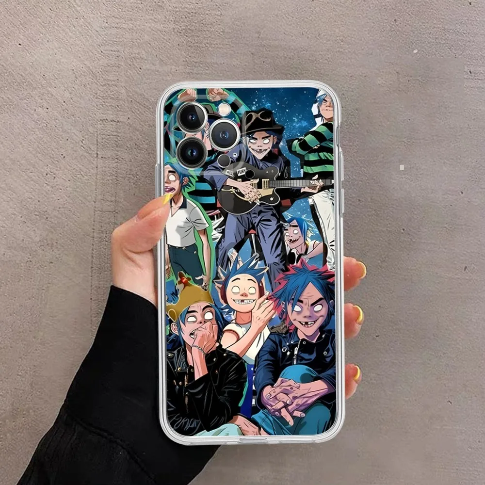 Чехол Gorillaz для iphone 15 14 11 12 13 Mini Pro XS Max 6 7 8 Plus X XR SE 2020