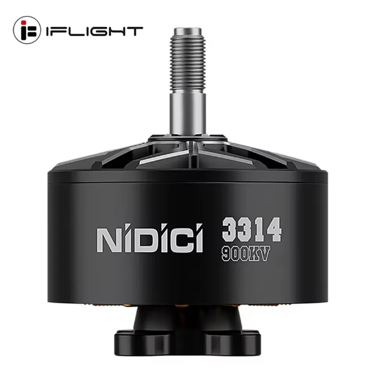 IFlight NIDICI 3314 900KV Motor sem escova com eixo de 5 mm compatível com hélice de 8-9-10 polegadas para drone RC FPV
