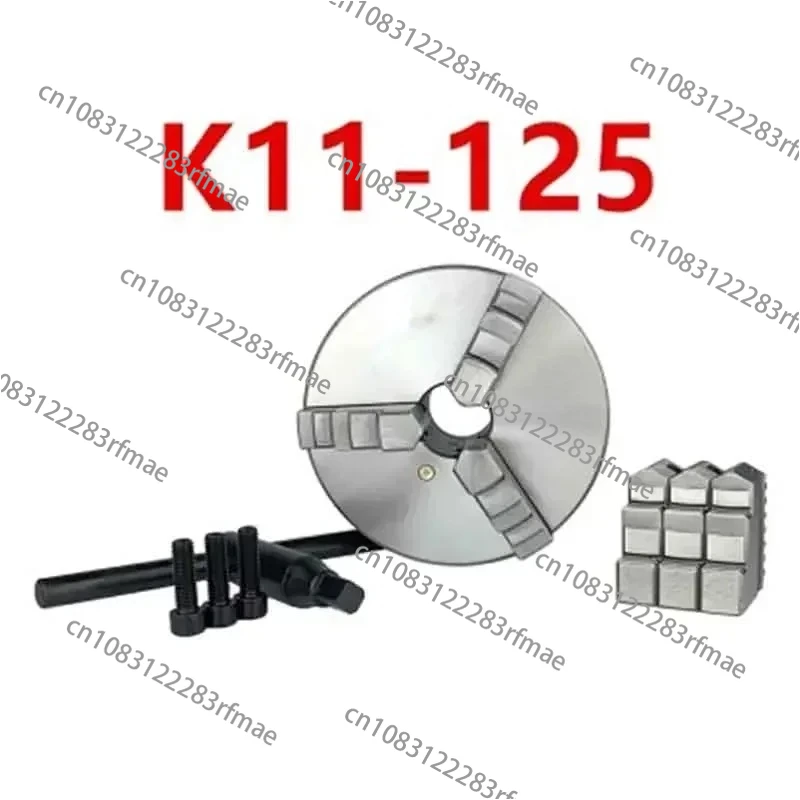Lathe  K11-125 Three Jaw Self-Centering  125mm Scroll Chuck 5'' Jaw Chuck with Harden Steel for Mini Lathe