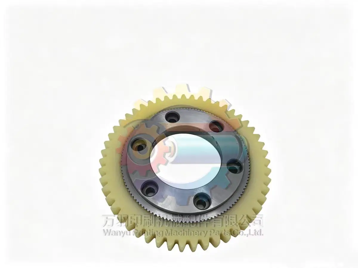 Suitable for high-quality nylon transmission gear for water rollers of KBA 105 printing press, KBA 51 gear, KBA 51 gear