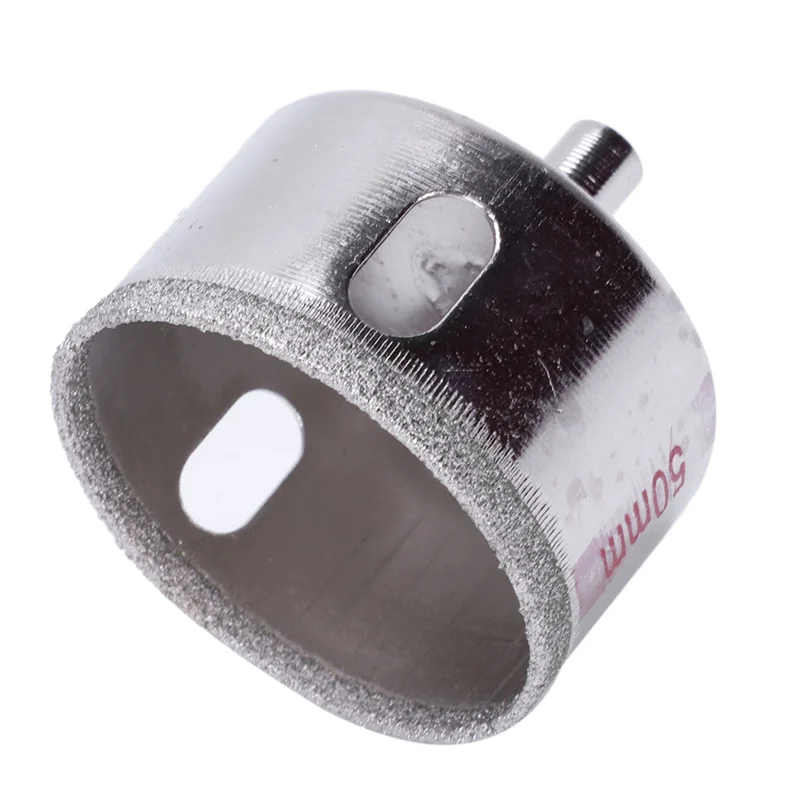 

B28C-100Pcs Diamond Hole Saw 3-50Mm Drill Bit Saw Set Tile Marble Glass Cutter