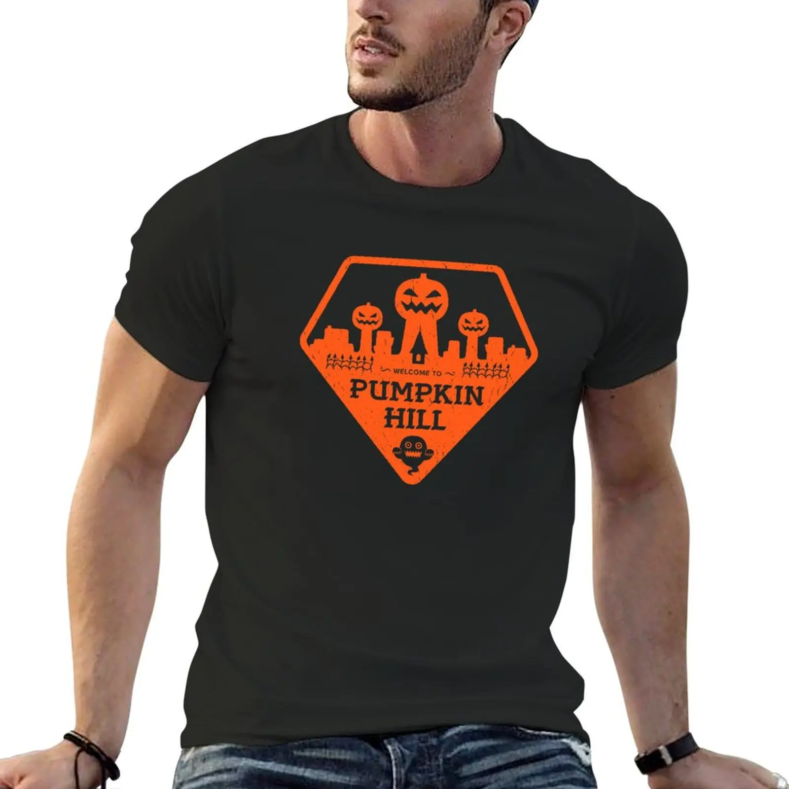 Welcome to Pumpkin Hill T-Shirt rapper graphic tees shirts graphic tees T-shirt men