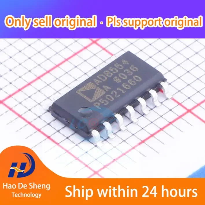 10PCS/LOT  AD8554ARZ-REEL7 AD8554AR SOP-16 New Original in Stock