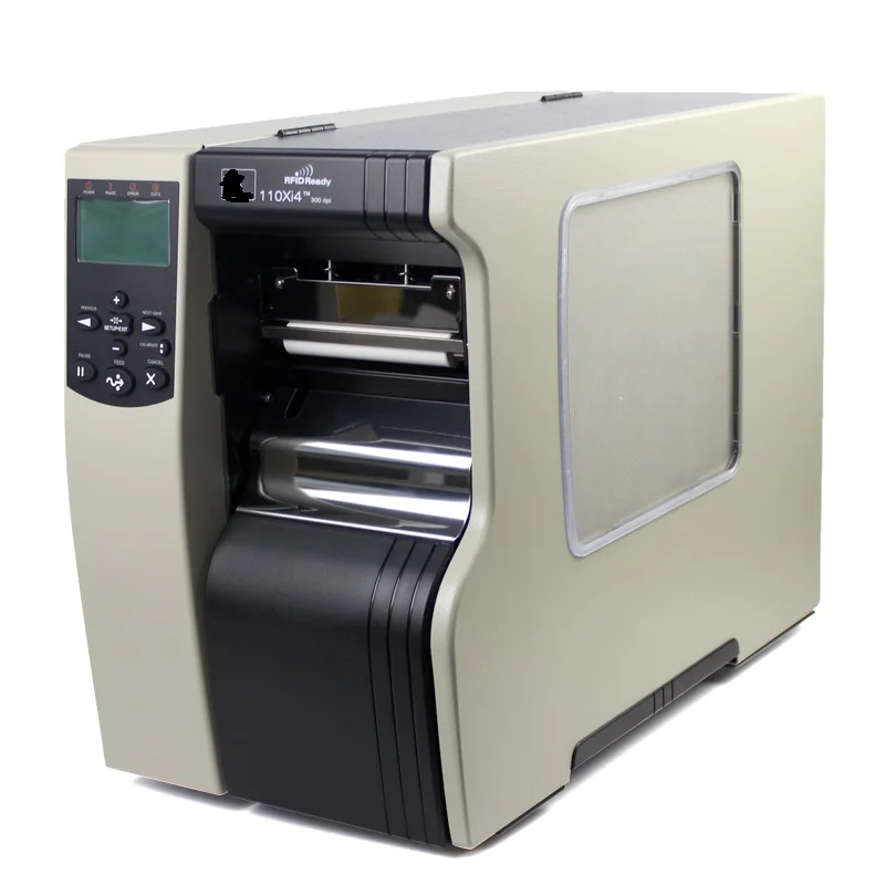 Genuine 110xi4 300dpi Industrial Barcode Printer - Direct Thermal/Line Matrix Printing - USB/Ethernet Connectivity