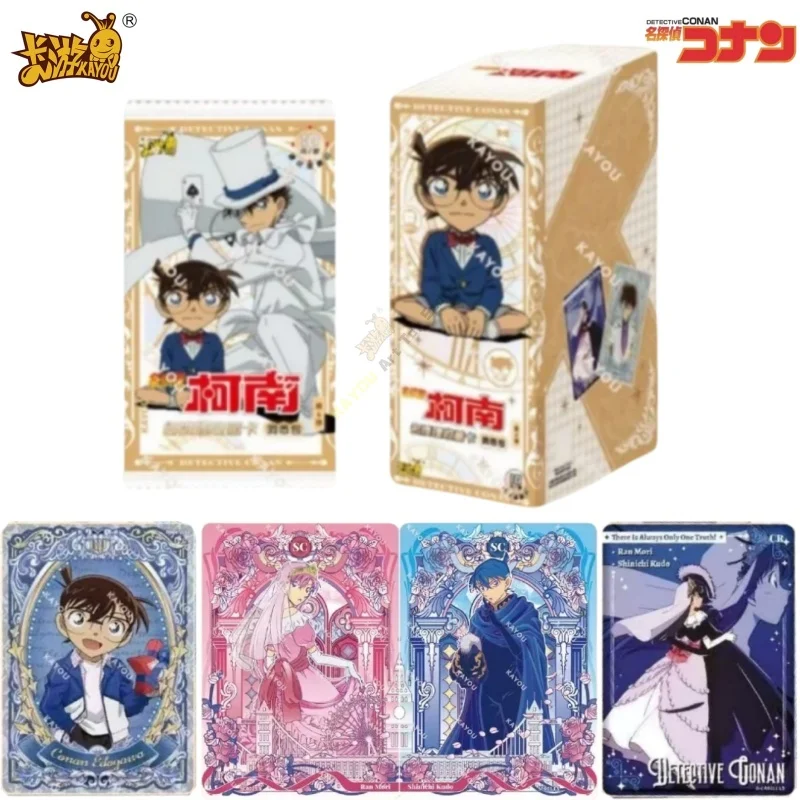 

KAYOU Genuine Detective Conan Card Mystery Insight Pack Rare SC Card Anime Collection Cards Toys Gifts
