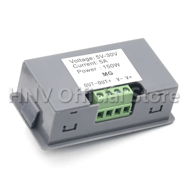 DC 5-30V 12v 24v 5A DC Motor Controller PWM Adjustable Speed Digital display encoder duty ratio frequency MAX 15A ZK-MG image 5