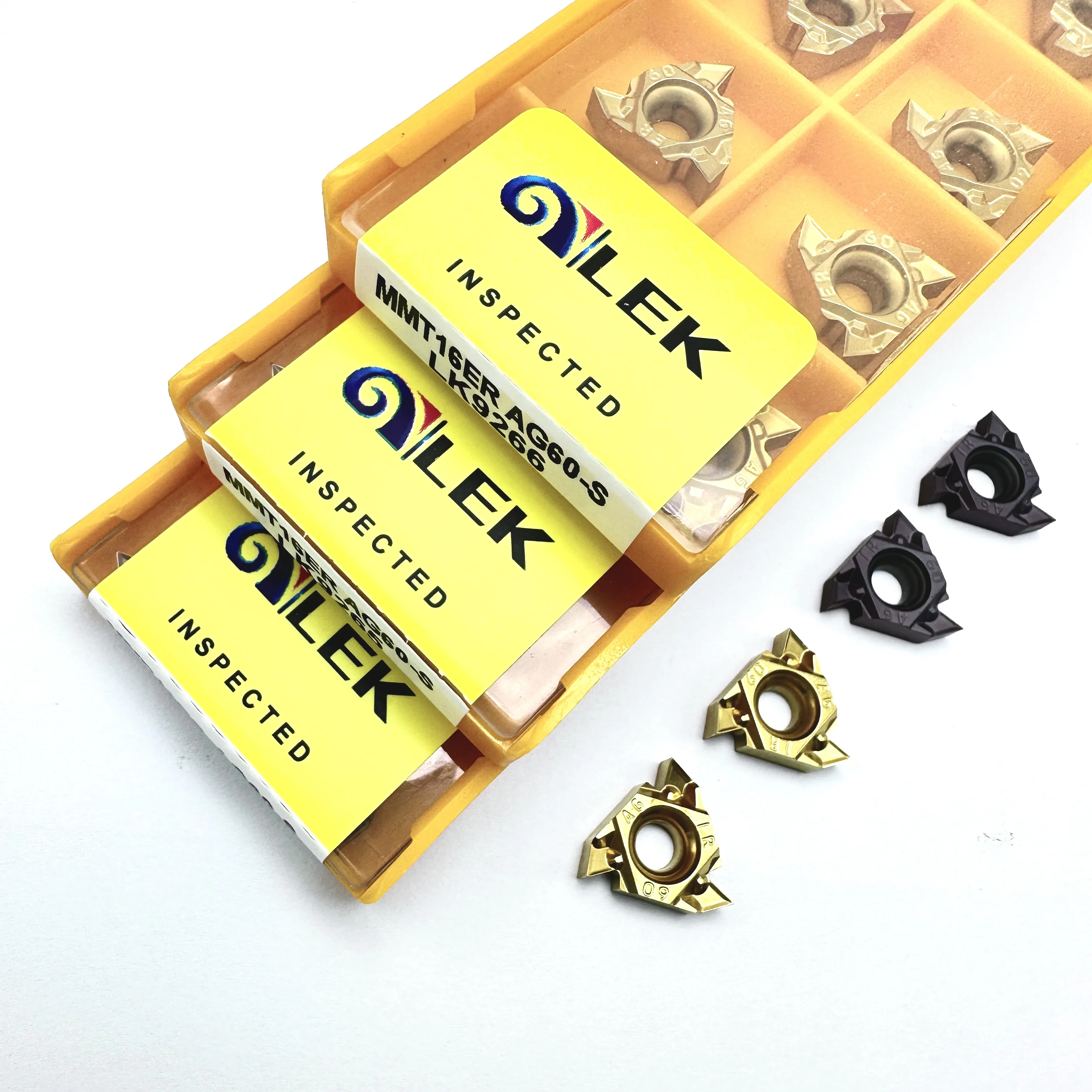 

MMT16ER AG60-S MMT16IR AG60-S LK9265 Инструмент для токарной обработки резьбы Твердосплавные вставки Токарный станок с ЧПУ Инструмент для обработки стали Токарная обработка резьбы