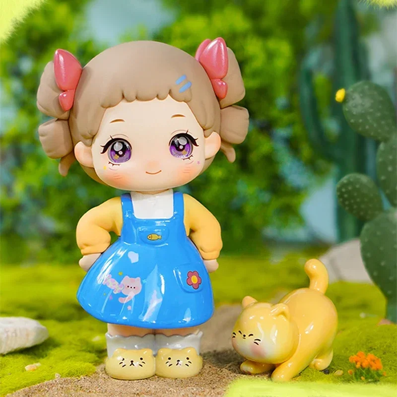 

Becky Fluffy spring daytrip Series Blind Box Guess Bag Mystery Box Toys Doll Cute Anime Figure Desktop Ornaments Gift Collection