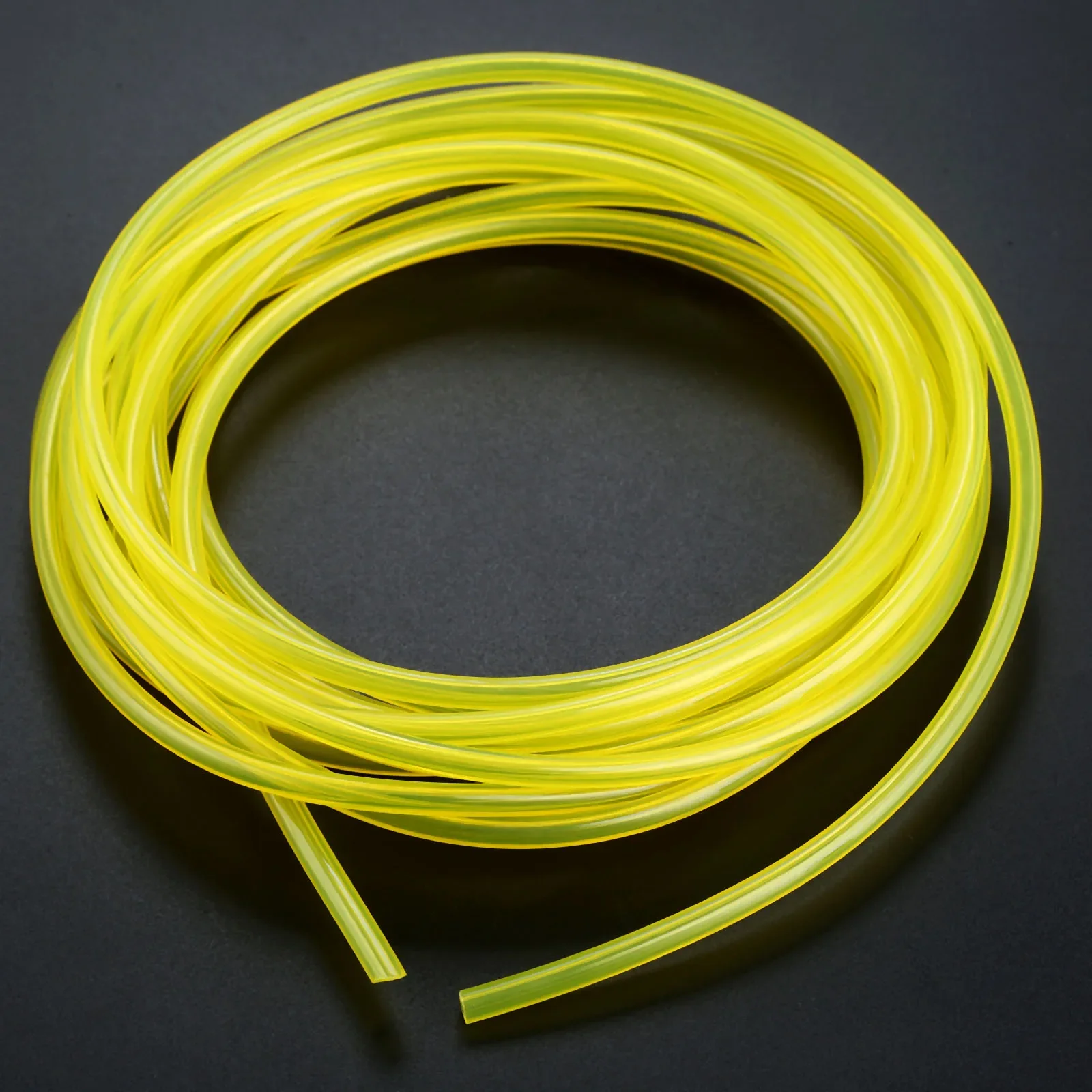 Tubo flessibile del carburante di colore giallo del tubo dell'olio della macchina del motore a Gas di 5M per le parti dello strumento del giardino della motosega del Trimmer