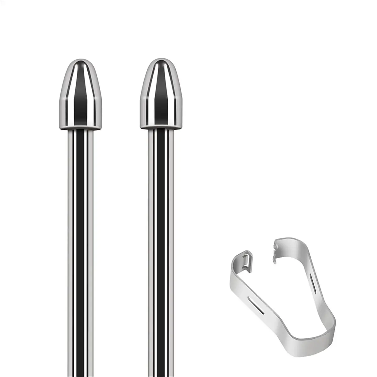 A56K Replacement Marker Stylus Pen Tips for 2 Tablet- Titanium Alloy Metal Tip/Nibs (2 PCS)