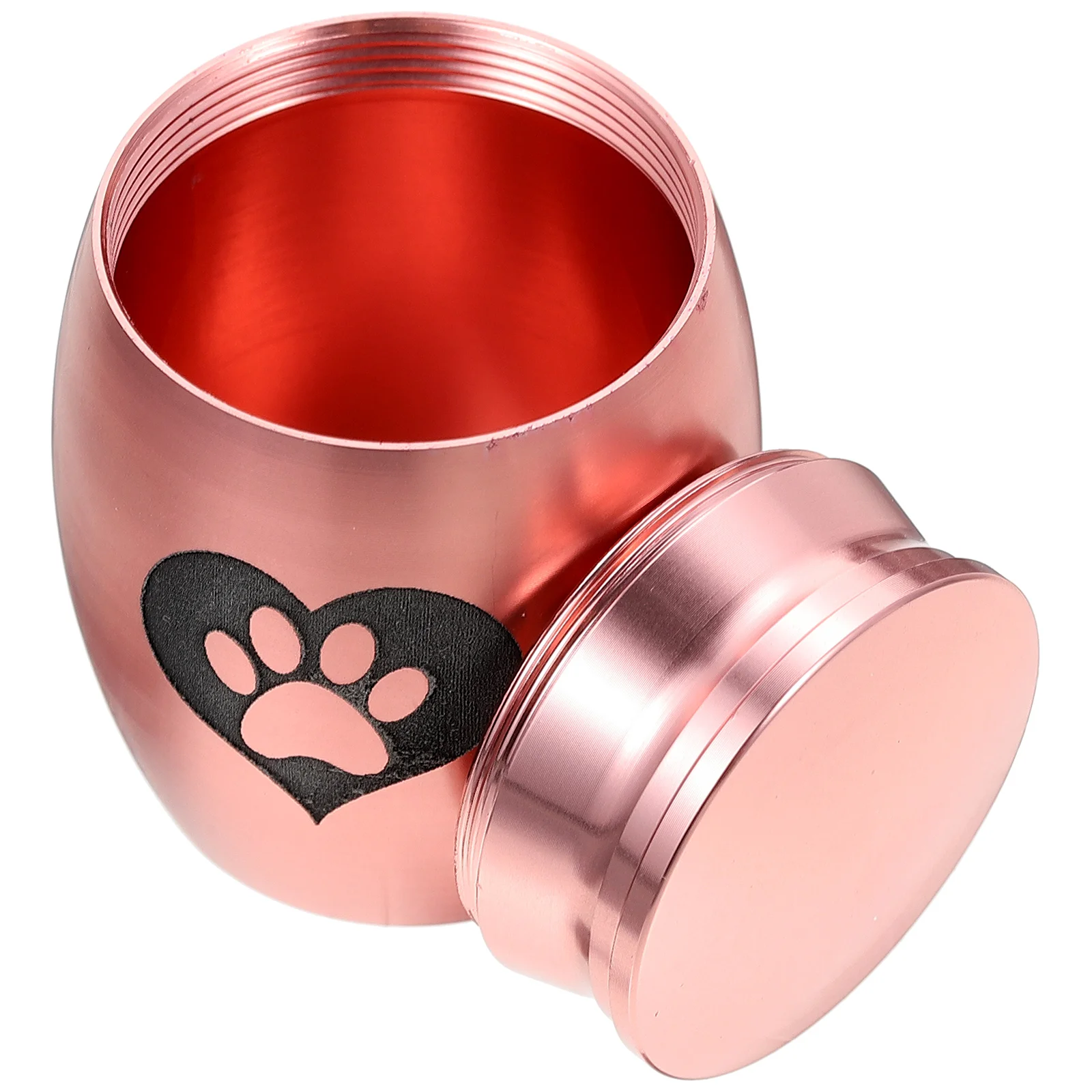 Pet Urn Lightweight Cat Dog Urns for Ashes Accessories Keepsake Memorable Accessory Stainless Steel Portable