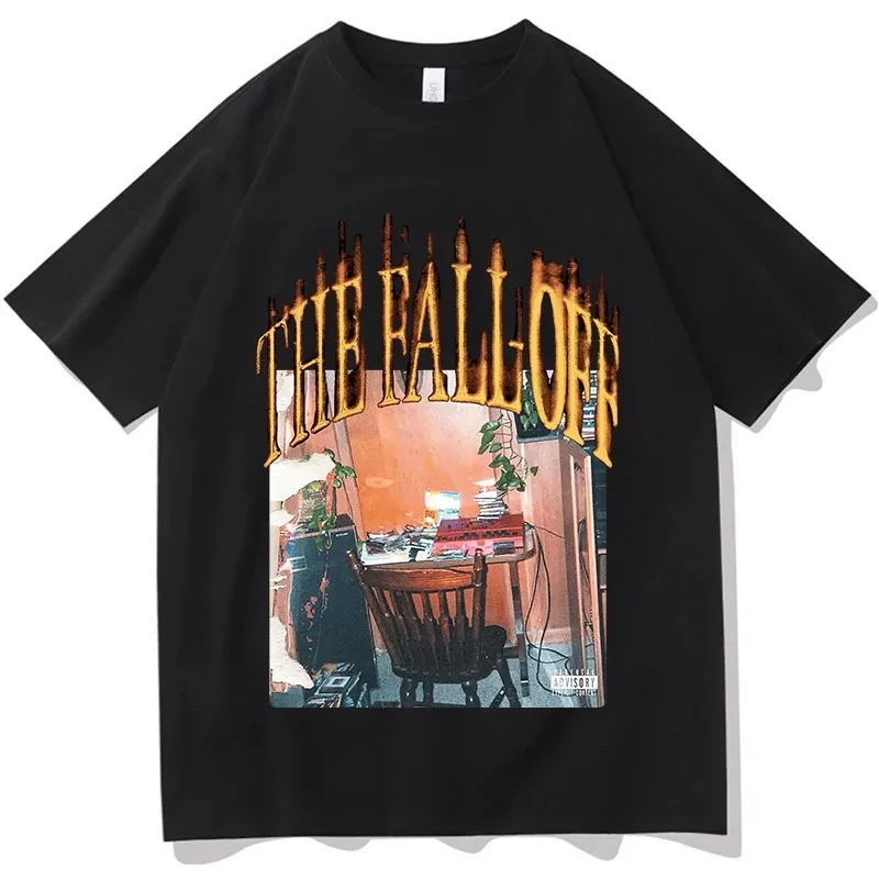 

Футболка J Cole THE FALL OFF с графическим принтом, хип-хоп, рэп, хлопок, круглый вырез, короткий рукав, музыкальный мерч, эстетичная уличная одежда, подарки для фанатов