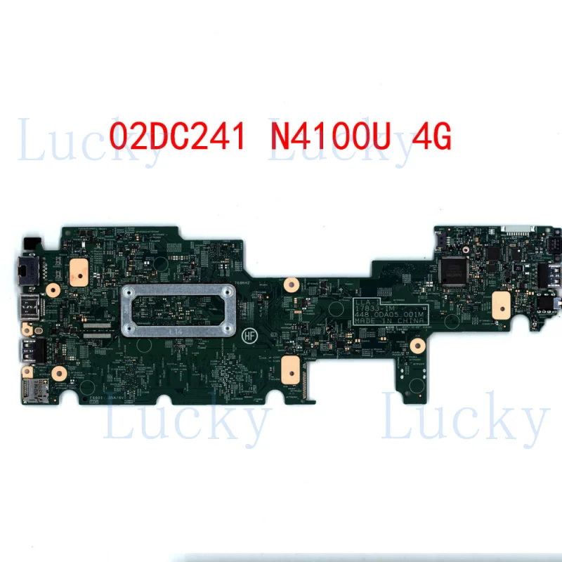 

f 02DC241 For Lenovo Laptop ThinkPad Yoga 11E 5th N4100U 4G Motherboard Tested OK