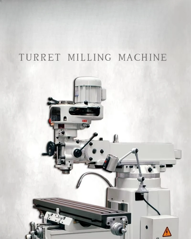Industrial Precision Digital Turret Milling Machine X6325C Light Duty High-Accuracy High Rigidity Durable for Metal Workshop