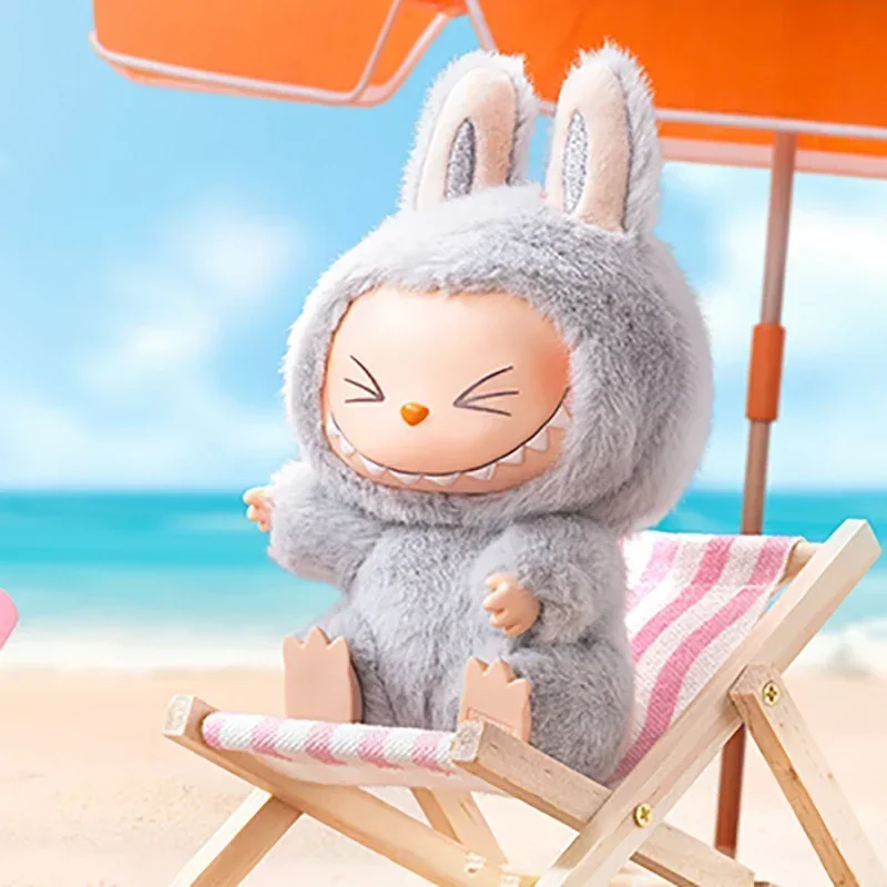 POP MART モンスターズ・ハブ・ア・シート シリーズ オリジナル ビニール製ぬいぐるみペンダントキーホルダー ブラインドボックス おもちゃ ミステリーカイシャ アクションフィギュア