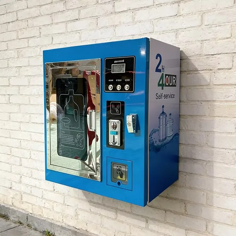 Ro Card Reader Option Water Treatment Pure Water Filtration Vending Machine for Home Use & Hotels